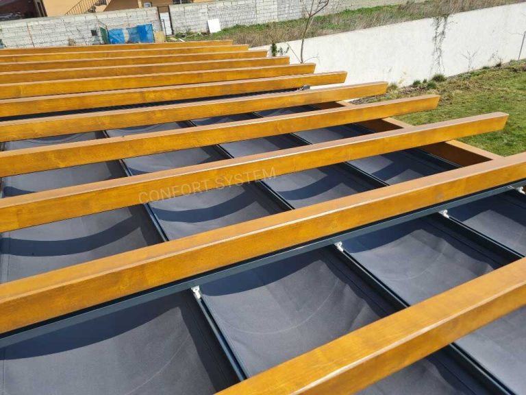 Pergole retractabile falduri 40